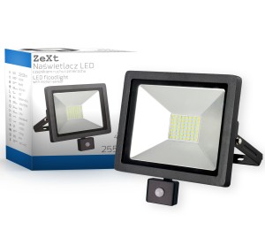 Naświetlacz LED slim 30W 4000K PIR