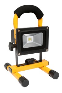 Przenośny naświetlacz LED 10W 6400K z akumulatorem