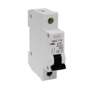 Wyłącznik nadprądowy M40 1P C  6A