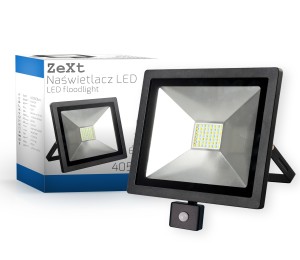 Naświetlacz LED slim 50W 6400K PIR