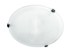 Plafon okrągły 2xE27 szklany 29cm 