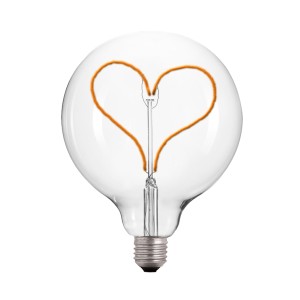 Żarówka Dekoracyjna LED SF G125 serce