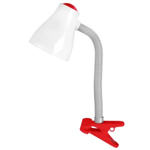 Lampa biurkowa z klipsem E27 MIA do czytania